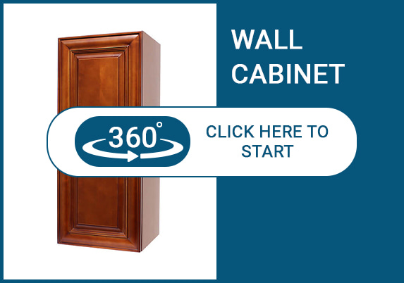 Coffee Cherry Wall Cabinet