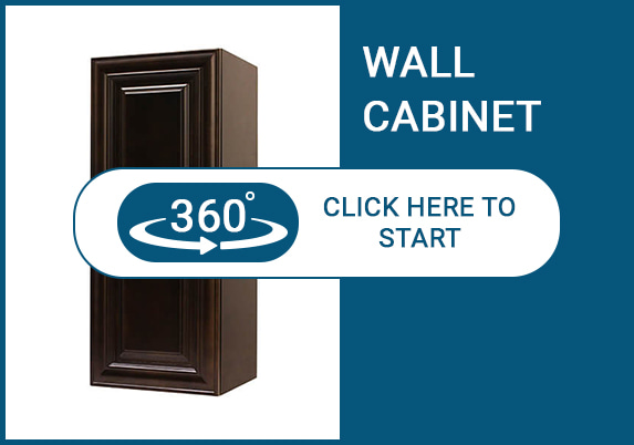 Edinburgh Espresso Wall Cabinet