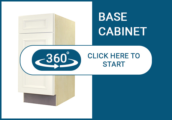 Hartford Dove Base Cabinet