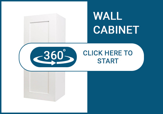 Madison Pearl Shaker Wall Cabinet