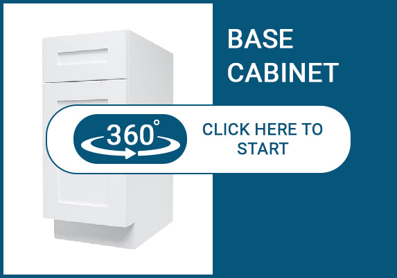 Madison White Shaker Base Cabinet