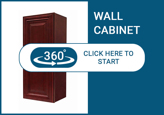 Milan Sangria Wall Cabinet