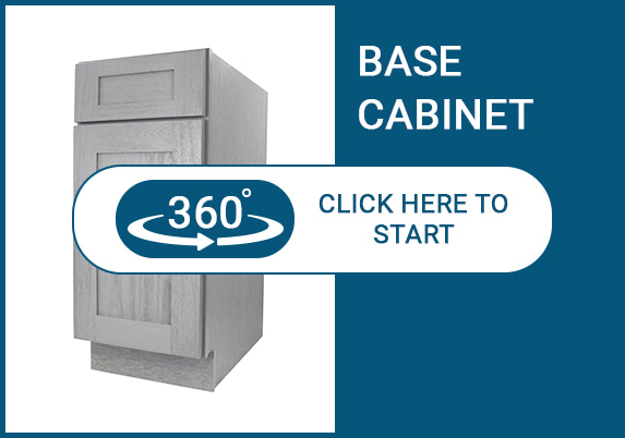 Newport Grey Shaker Base Cabinet