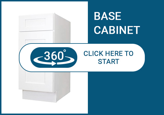 Newport White Shaker Base Cabinet