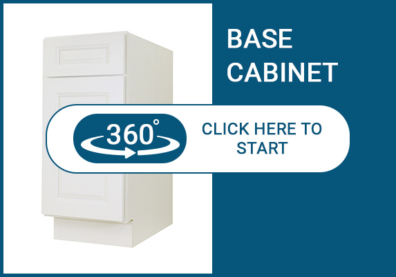 Newtown White Base Cabinet