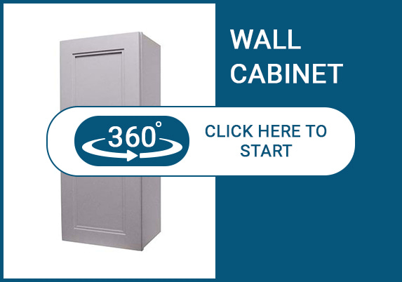 Preston Grey Wall Cabinet