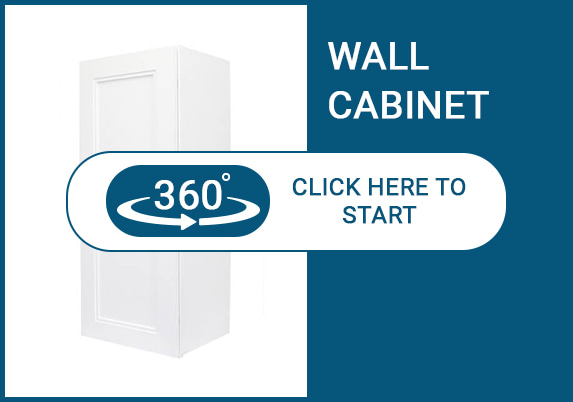 Preston White Wall Cabinet
