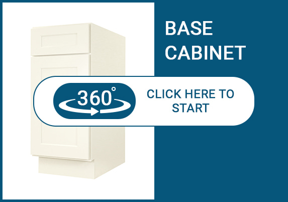 Salem Cream Shaker Base Cabinet