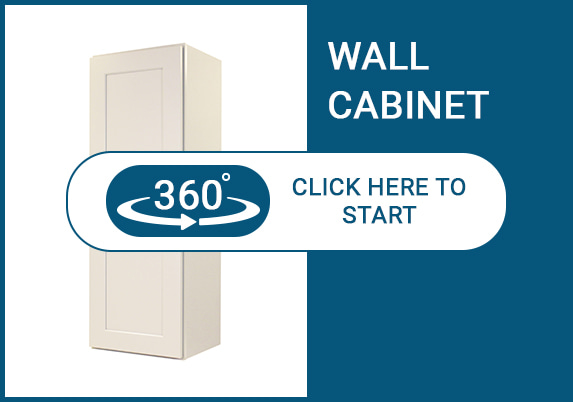Salem Dove Shaker Wall Cabinet