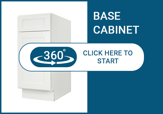Victoria White Shaker Base Cabinet