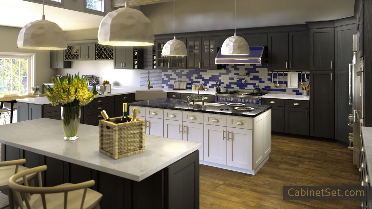 Newport Smoke Shaker Kitchen