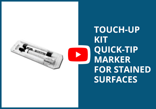 Quick-Tip Marker for Stained Cabinets
