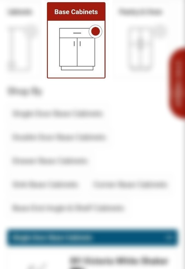 Base Cabinets