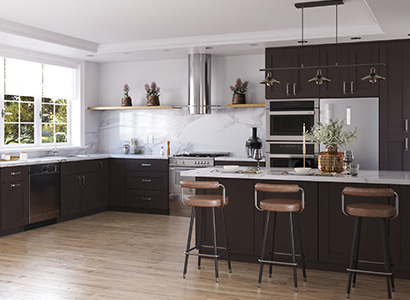 Anchester Espresso - Pre-Assembled Kitchen Cabinets