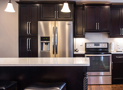 Aspen Espresso - Pre-Assembled Kitchen Cabinets