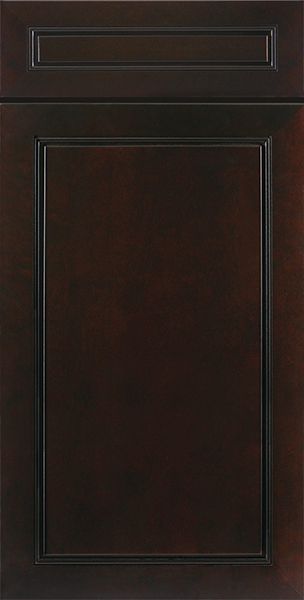 Aspen Espresso Front Door