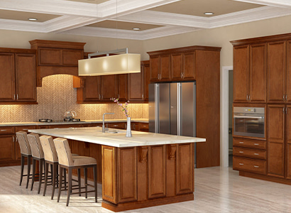 Belmont Cafe Glaze - Pre-Assembled Kitchen Cabinets