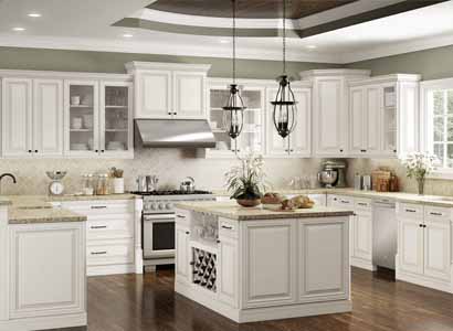 Charleston Cream - Ready to Assemble Kitchen Cabinets