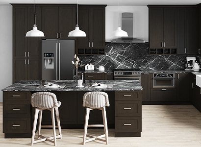 Chatham Cobblestone - Pre-Assembled Kitchen Cabinets