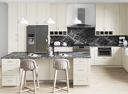 Chatham Linen - Pre-Assembled Kitchen Cabinets