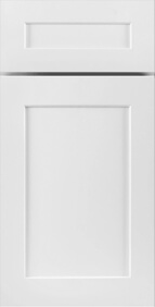 Classic White Shaker Front Door
