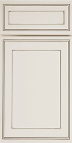 Dark Cream Glaze Front Door