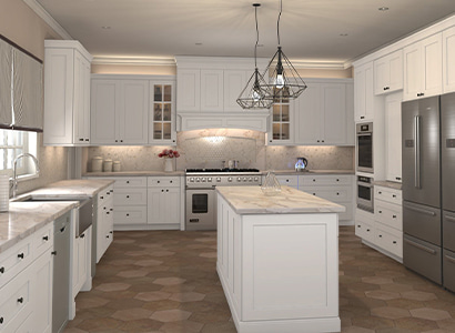 Dover Latte - Pre-Assembled Kitchen Cabinets