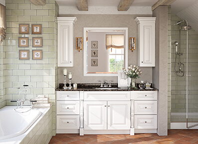Essex White - Ready to Assemble Bathroom Vanities