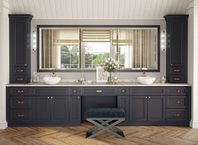 Hanover Charcoal - Pre-Assembled Bathroom Vanities