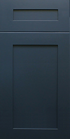 Madison Blue Shaker Front Door