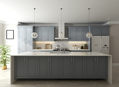 Madison Grey Shaker - Pre-Assembled Kitchen Cabinets