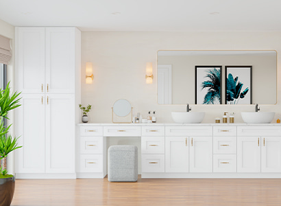 Madison White Shaker - Ready to Assemble Kitchen Cabinets