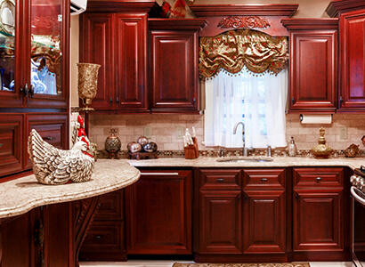 Milan Sangria - Pre-Assembled Kitchen Cabinets