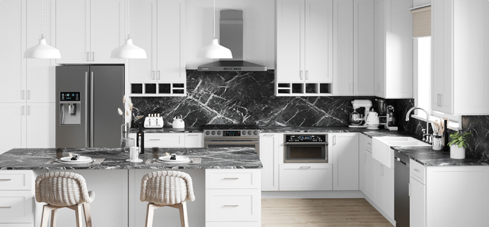 Premade Kitchen Cabinets