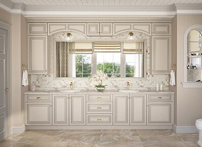 Pearl Glaze - Ready to Assemble Bathroom Vanities
