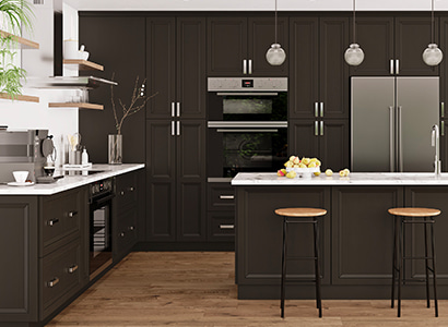 Princeton Cobblestone - Pre-Assembled Kitchen Cabinets