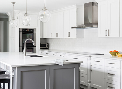 Richmond Frost - Pre-Assembled Kitchen Cabinets