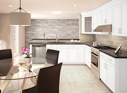 Ridgefield Latte - Pre-Assembled Kitchen Cabinets