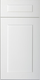Salem White Shaker Front Door