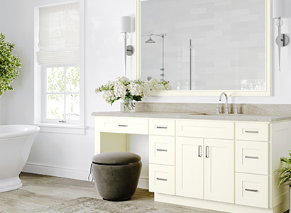 Salem Cream Shaker - Ready to Assemble Kitchen Cabinets