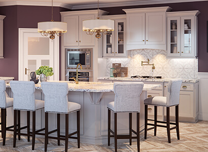 Salem Dove Shaker - Ready to Assemble Kitchen Cabinets