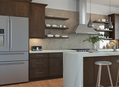 Sonoma Kona - Pre-Assembled Kitchen Cabinets
