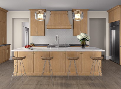 Vienna Rift Oak - Ready to Assemble Kitchen Cabinets