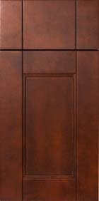 Walnut Shaker Front Door