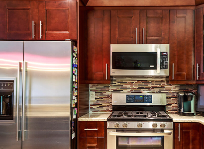 Walnut Shaker - Pre-Assembled Kitchen Cabinets