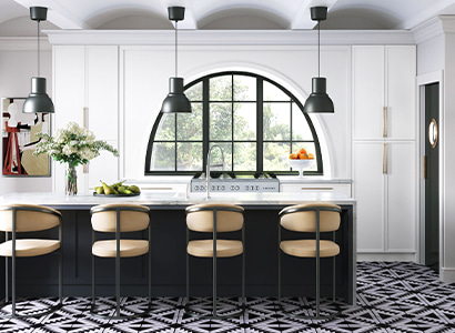 York Slim White Shaker - Ready to Assemble Kitchen Cabinets