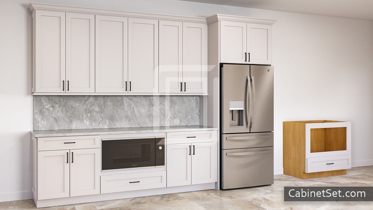 Base Microwave Cabinet