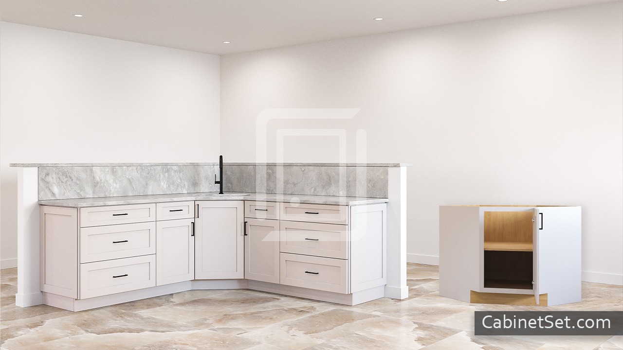 Sink Base Diagonal Cabinet